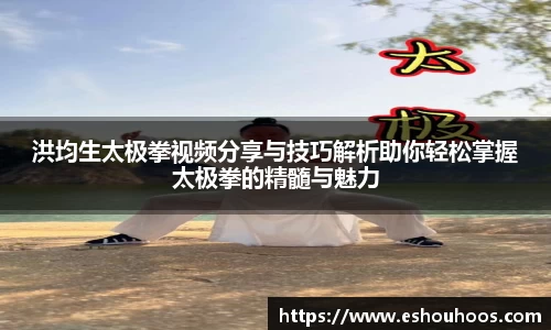 洪均生太极拳视频分享与技巧解析助你轻松掌握太极拳的精髓与魅力